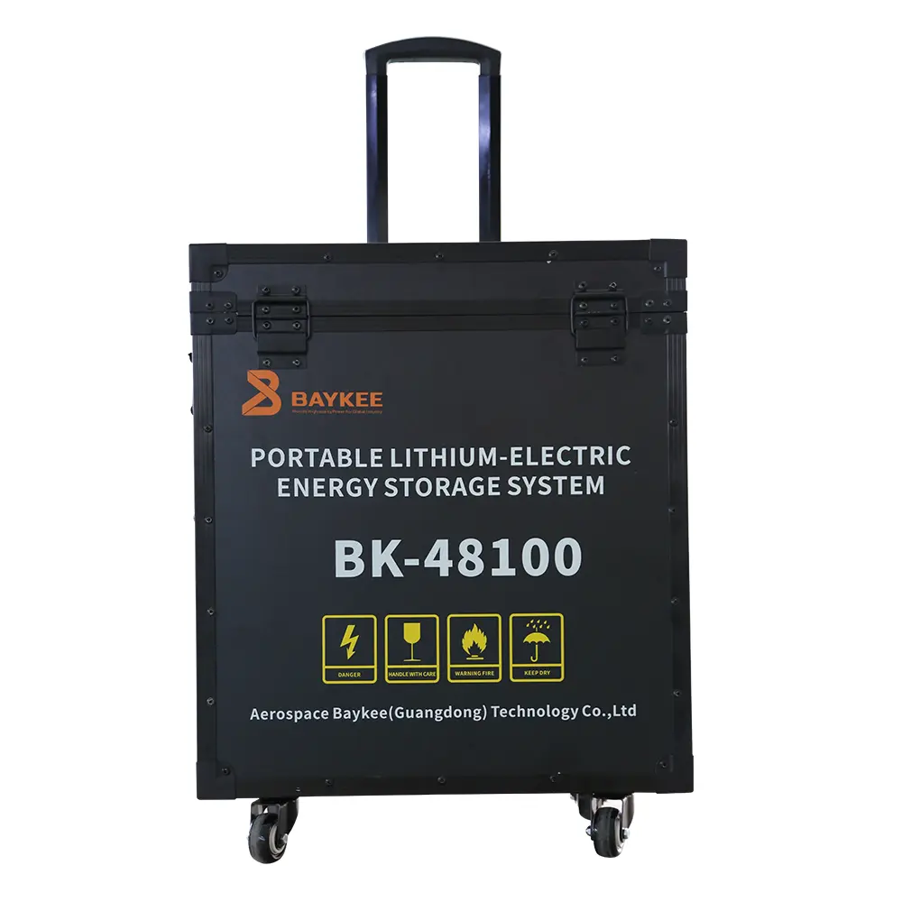 Portable ESS lithium battery BK48100-5KVA 100ah solar generator BAYKEE