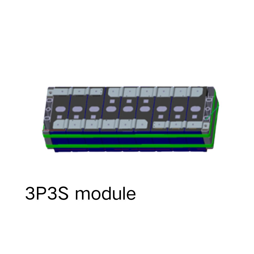 Battery Module CBA54173113 cell 3P series standard module 3P3S 3P4S sddejin