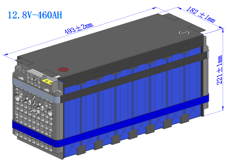 Lithium Battery Module 12.8V-460AH globalfrey