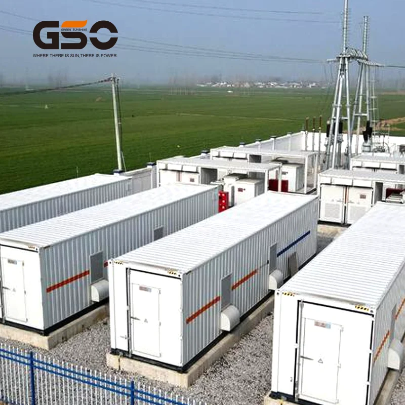 40ft1MW LiFePO4 battery cabinet systems energy storage GSO