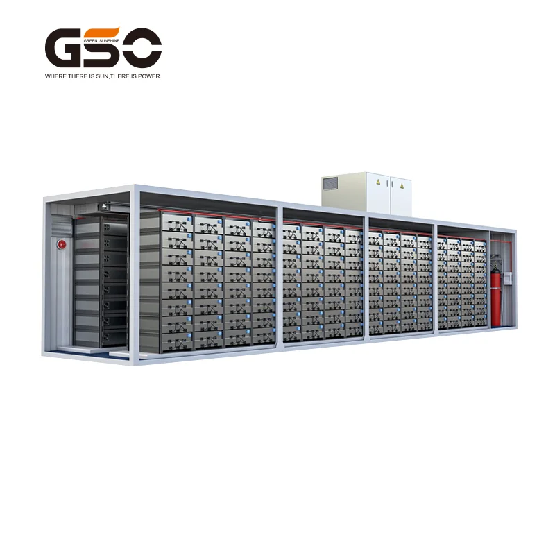 40ft1MW LiFePO4 battery cabinet systems energy storage GSO