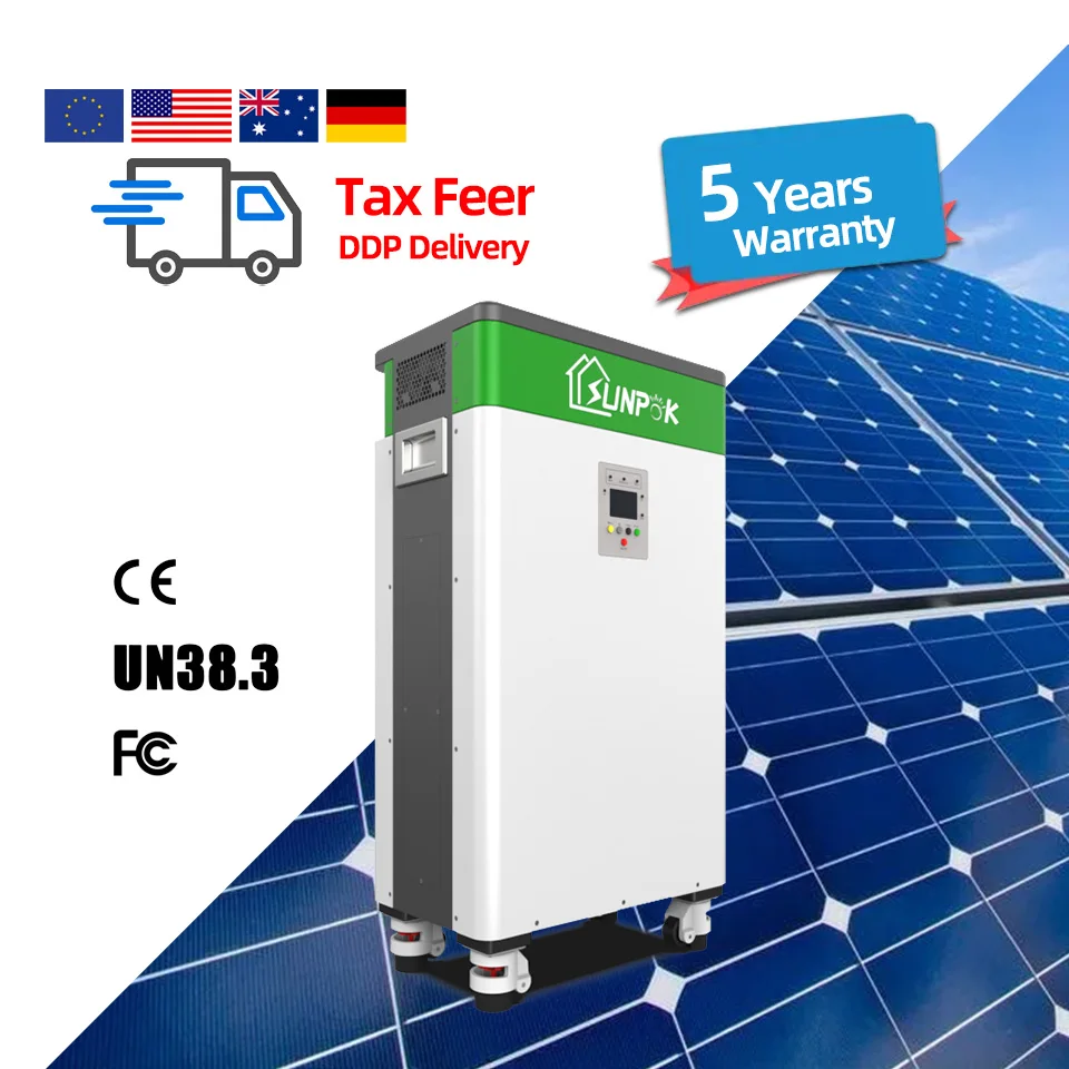 All-In-One Solar Home ESS UPS with Inverter and Lithium ion Battery System Sunpok