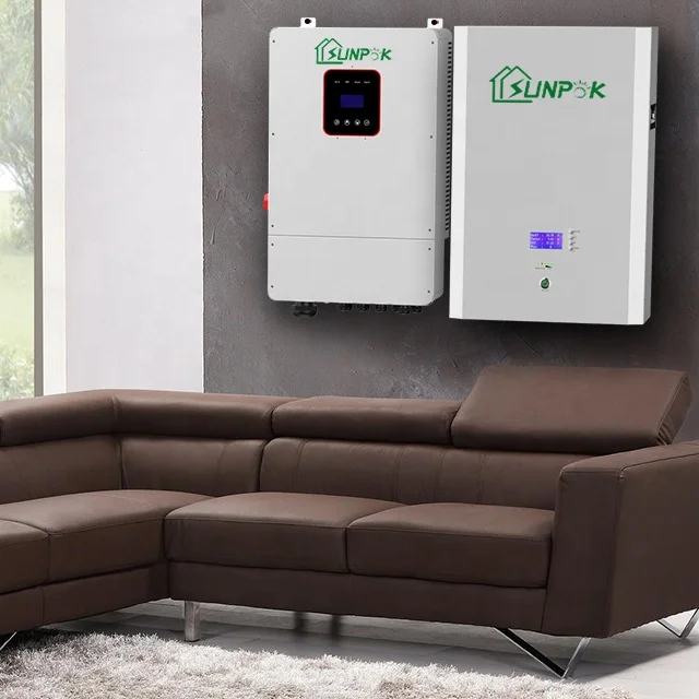 Hybrid Inverter Solar Energy Storage System 5-8kW with Lithium-ion Battery, WIFI Split Phase Solar Panels (Single)  Sunpok
