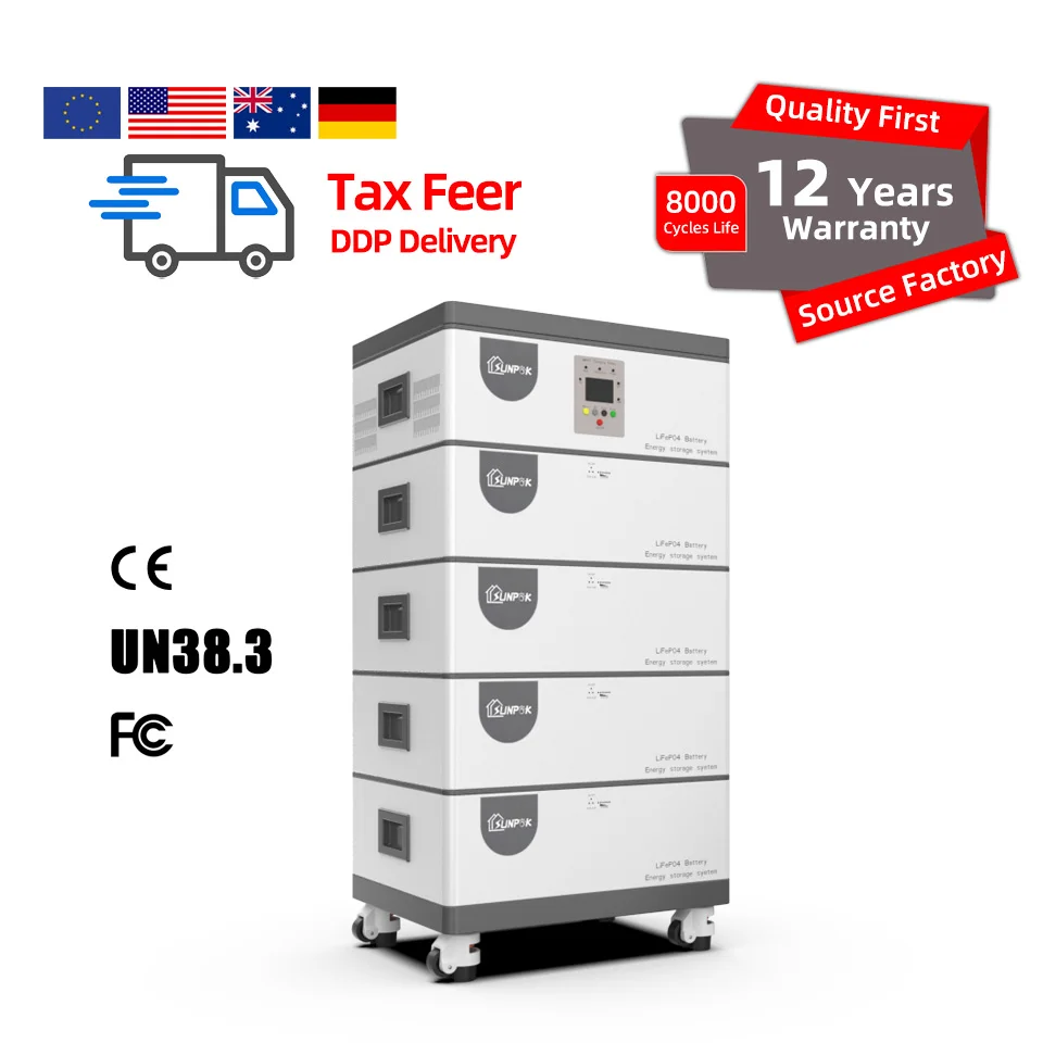 All-In-One 10kWh Home Energy Storae System w/ Lithium-ion Battery & Inverter Sunpok