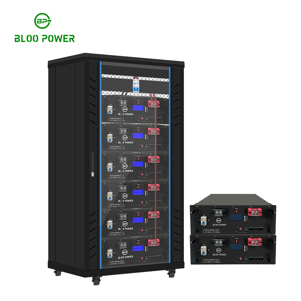Rack Mounted 5KWh 10KWh 15KWh Solar Energy Storage Battery For Home Ssytem
