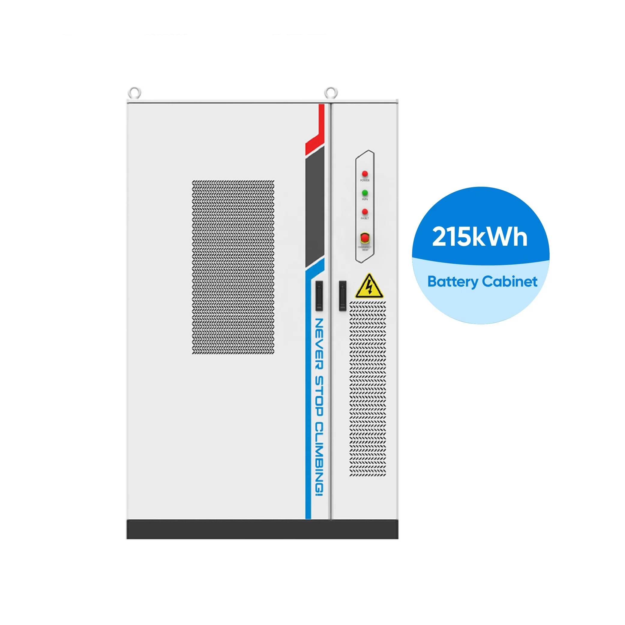 100-215kWh LiFePO4 Energy Storage Cabinet - Industrial & Commercial Solar Solution  Lovsun