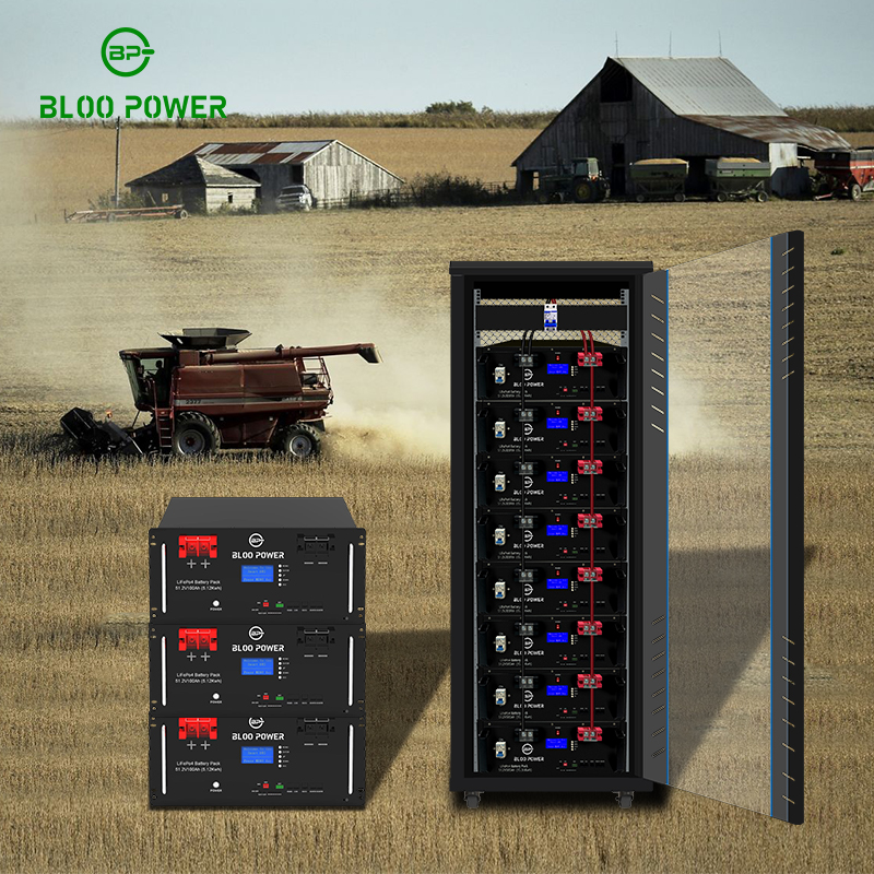 40kwh 50kwh 100kwh 120kwh Home Power Storage Solutions Rack Mounted Lithium Battery