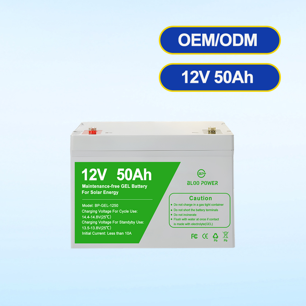 12v Lead Acid Battery GEL 50Ah 100Ah 150Ah 200Ah