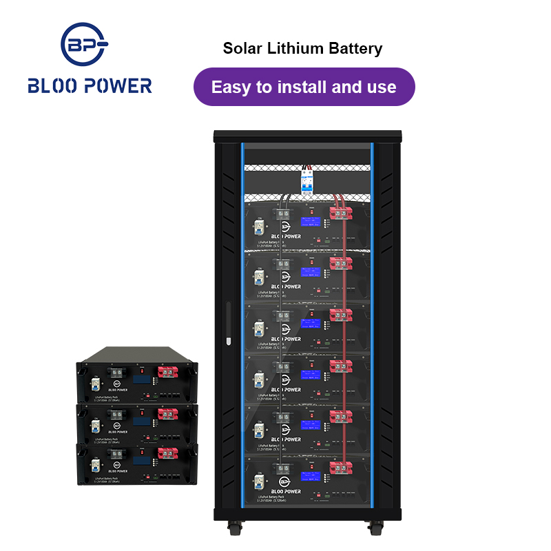 40kwh 50kwh 100kwh 120kwh Home Power Storage Solutions Rack Mounted Lithium Battery