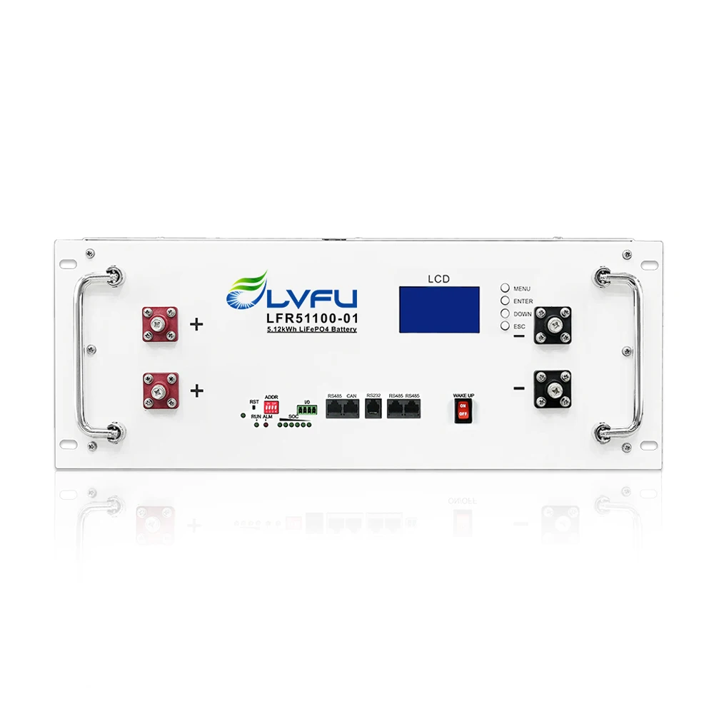48V 200Ah LiFePO4 Lithium Ion Solar Battery Pack (25.6V/48V/51.2V) LVFU