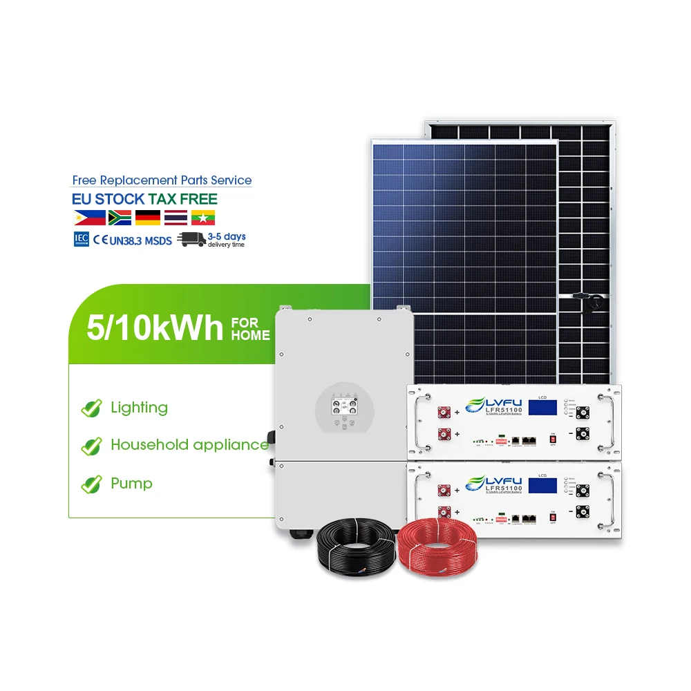 24V/48V 400Ah House Solar Power System | 10kWh LiFePO4 Battery LVFU