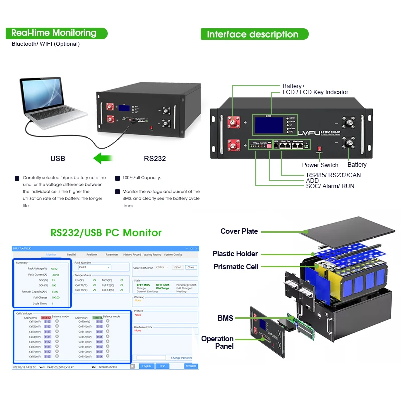 5-20kW Solar Energy Storage System - All-in-One Off-Grid Solution for Homes LVFU