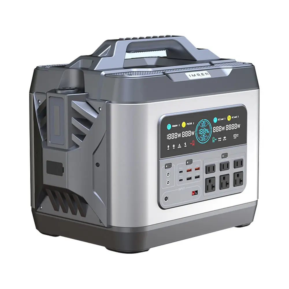 3000Wh Portable Power Station & Solar Generator - Home Backup Power Solution IMREN