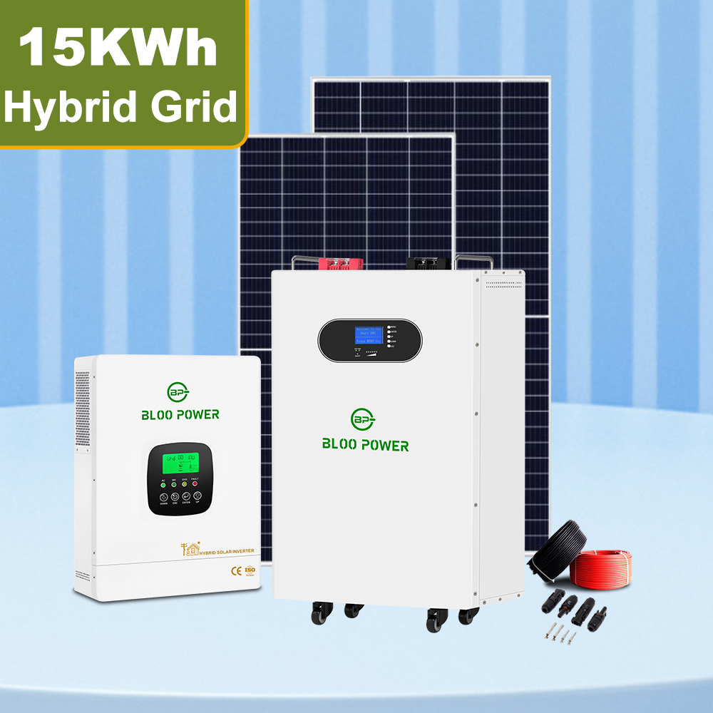 10KWh 15KWh 20KWh Lithium Lifepo4 Battery Solar Energy System Complete Kit Solar