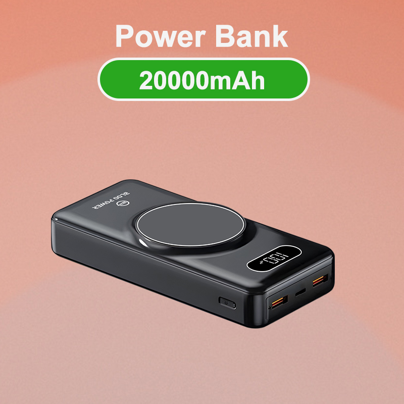 Fast Wireless Charg Power Bank 10000mAh 20000mAh 30000mAh