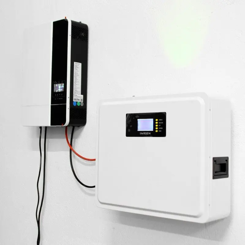 South Africa Wall-mounted LiFePO4 Battery Pack - 5kWh/10kW/15kW for Off-grid Home Solar Systems IMREN
