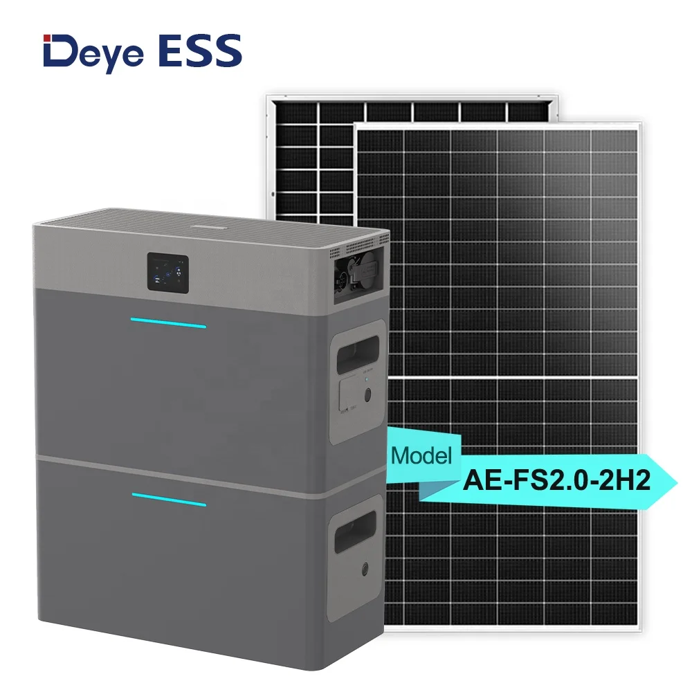ESS AE-FS2.0-2H2: Rechargeable Lithium-Ion Battery Cells with BMS for Solar Storage Deye