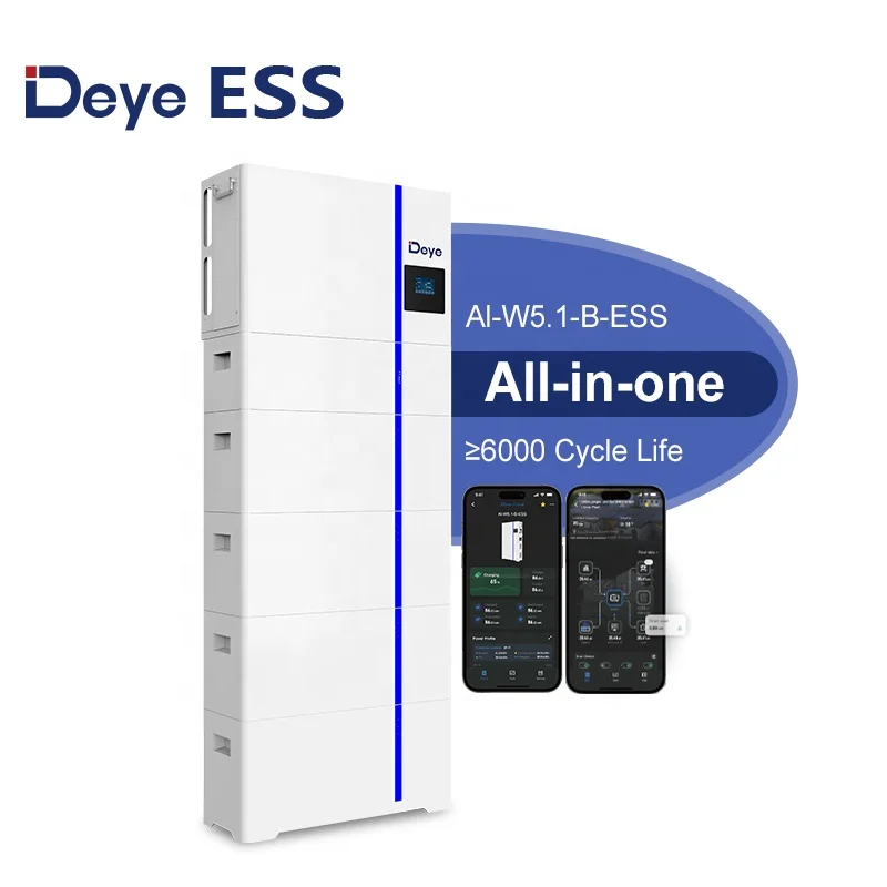 Deye ESS AI-W5.1-B-ess: New Lithium-Ion/LiFePO4 IP65  All-in-One Home Solar Battery Storage System