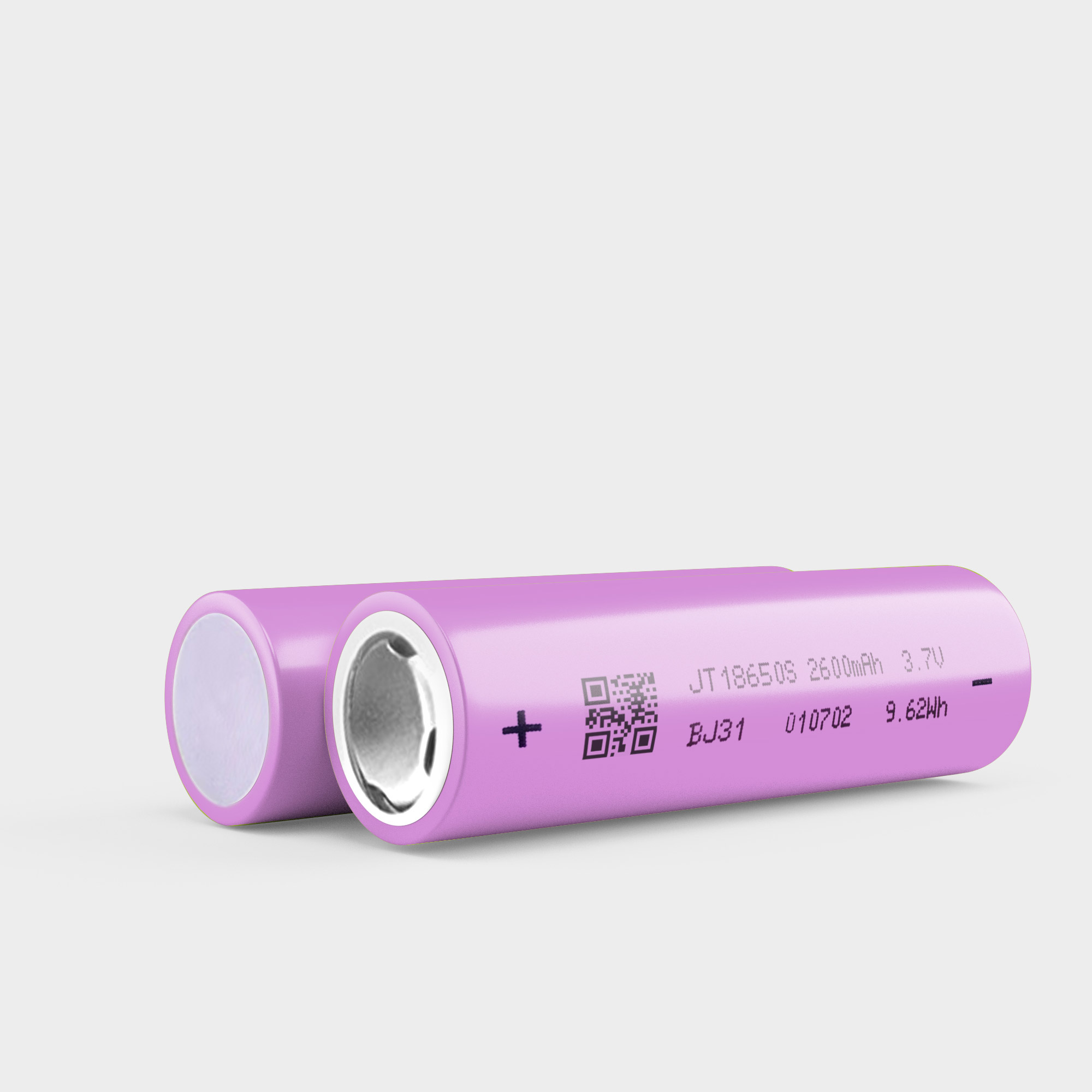 Flat head 18650 3.7V 2600mAh-3C lithium-ion battery