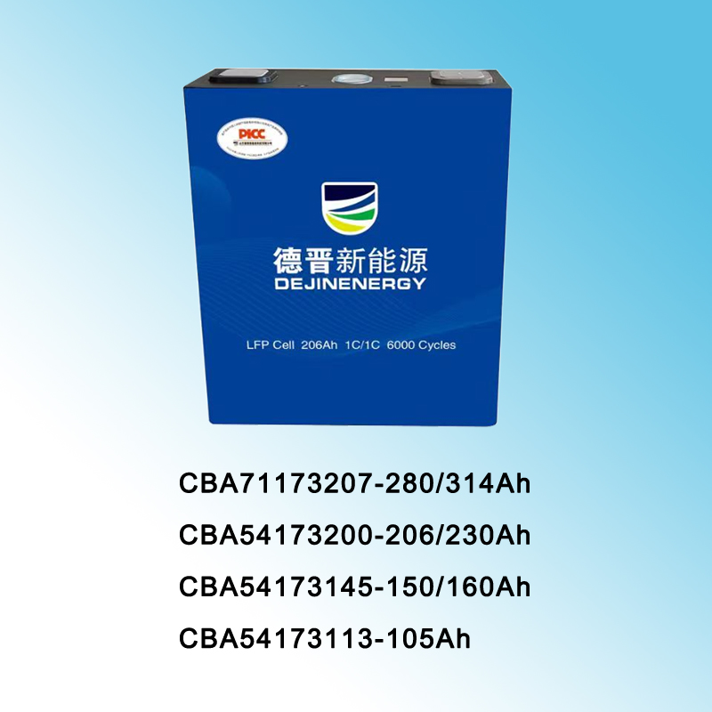 LFP Cell Products CBA54173200-206/230Ah Shandong Dejin