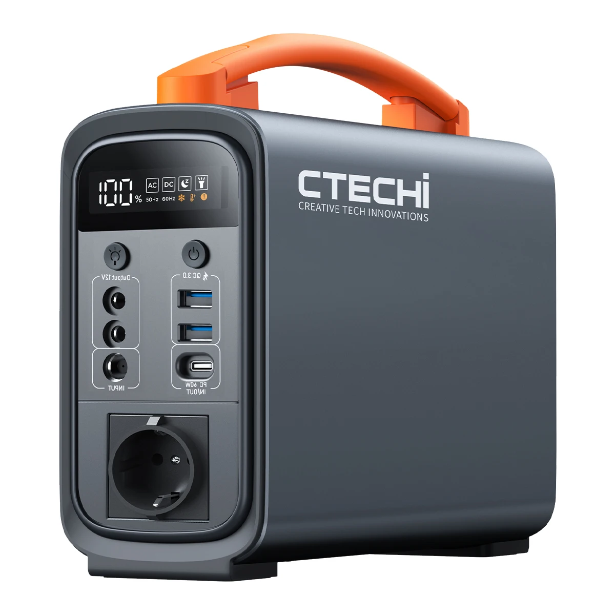200W Portable Energy Storage Power Supply Solar Generator Pocket  LiFePo4 Battery for Outdoor Home CTECHi