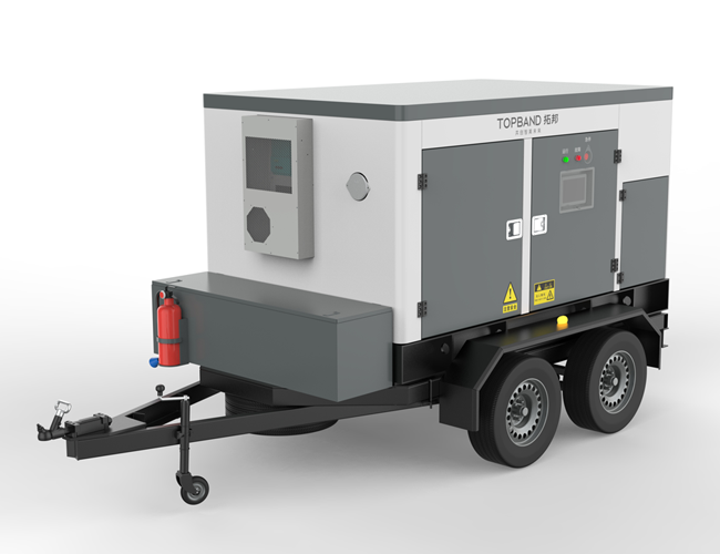 TOPBAND Mobile Energy Storage Tractor Emergency rescue Outdoor and temporary construction electricity