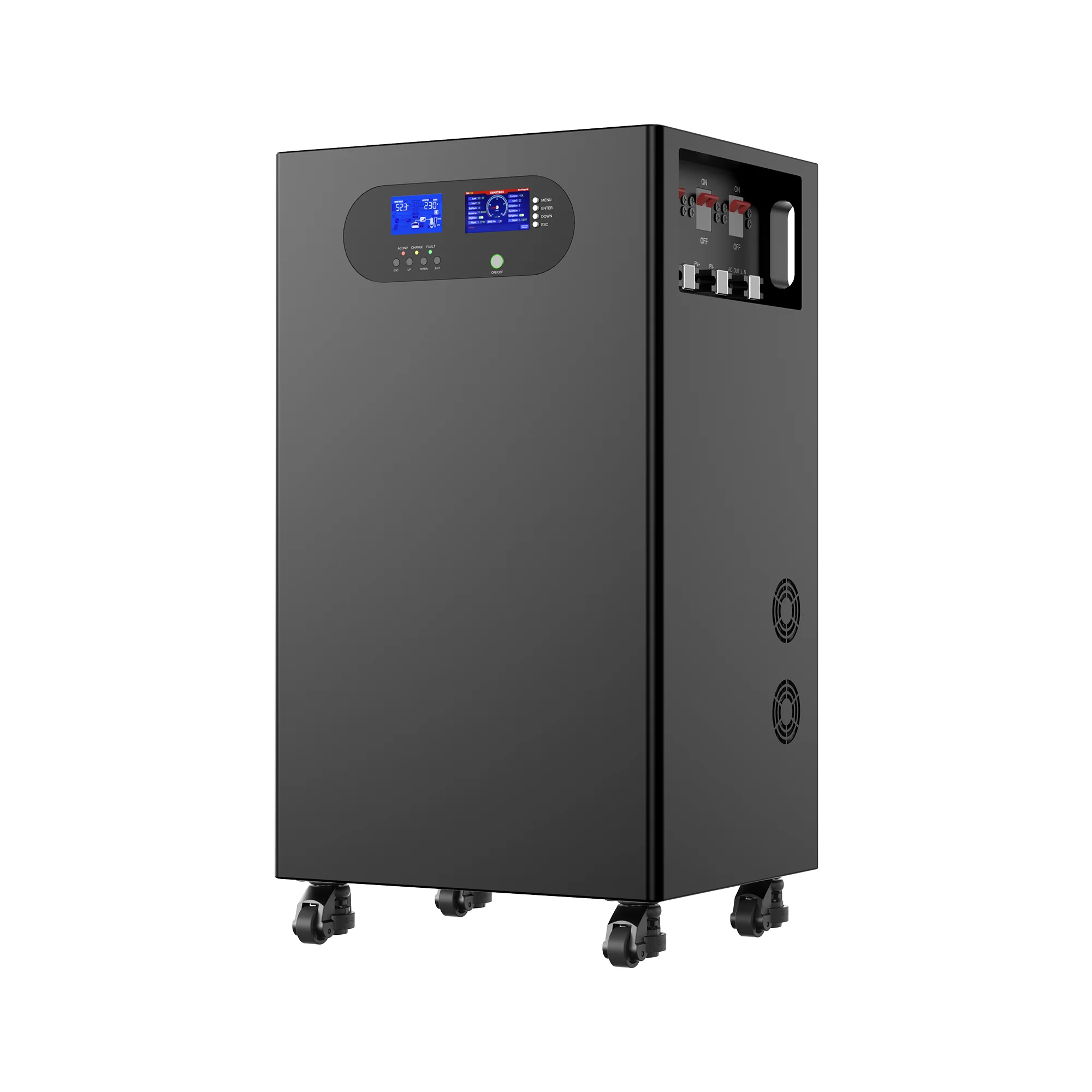 Avepower 10Kwh 15Kwh All in One Home Energy Storage 48V 280Ah LiFePO4 Solar Lithium Ion Batteries with Solar Inverter