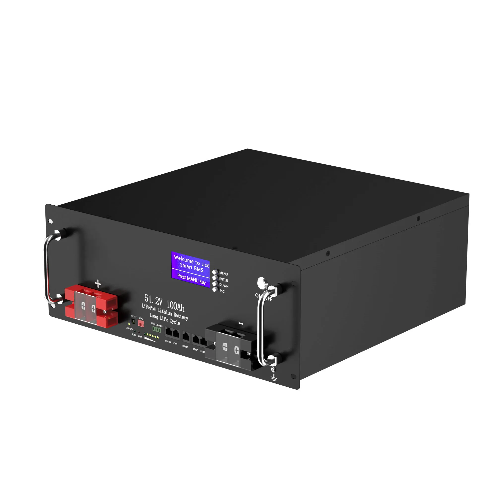 Avepower 100-300Ah Rack Mounted Battery 5kwh 10kwh Home Energy System 48V LiFePO4 Battery Pack