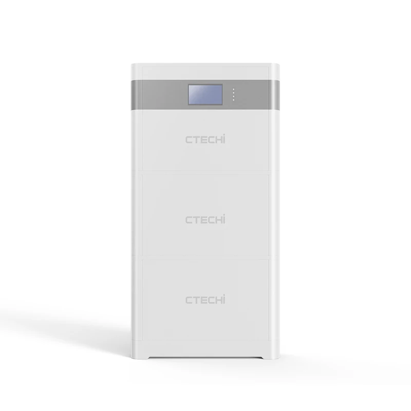 CTECHi 5-10KW Grade A Home Solar Energy Storage  LiFePo4 Battery Pack with BMS with Inverter Hybrid Off Grid Power Supply