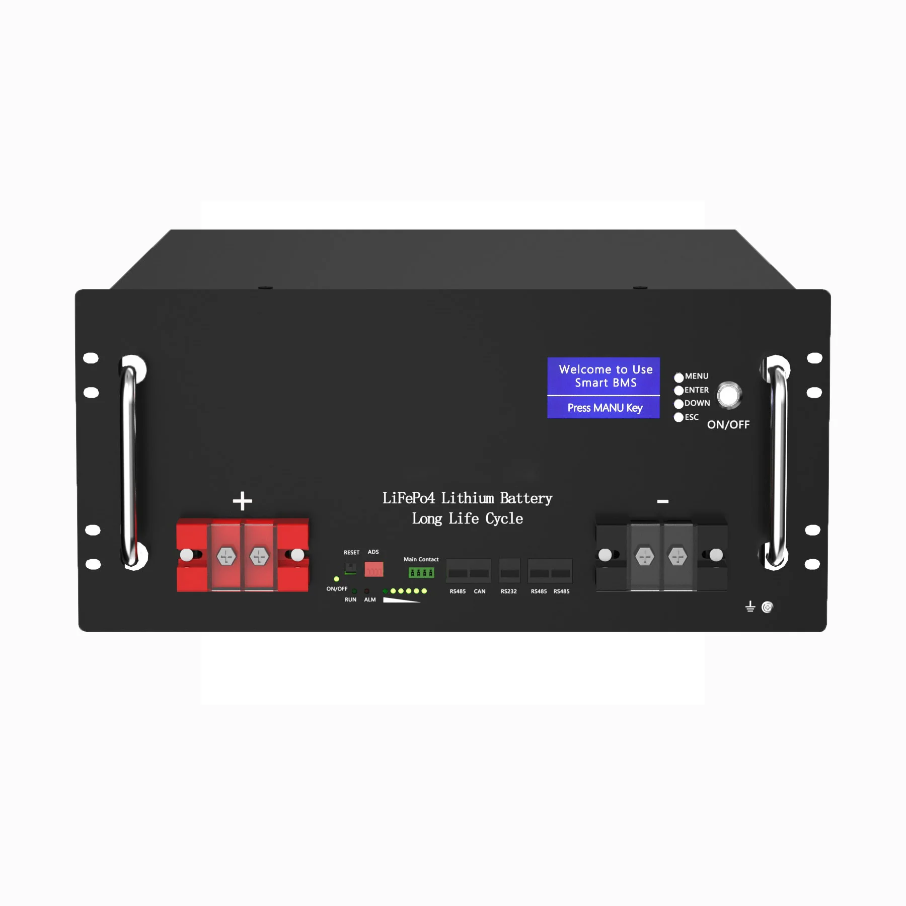 Avepower 48V 200Ah LiFePO4 Rack-Mounted Battery Pack for 10KWh Home Energy Storage