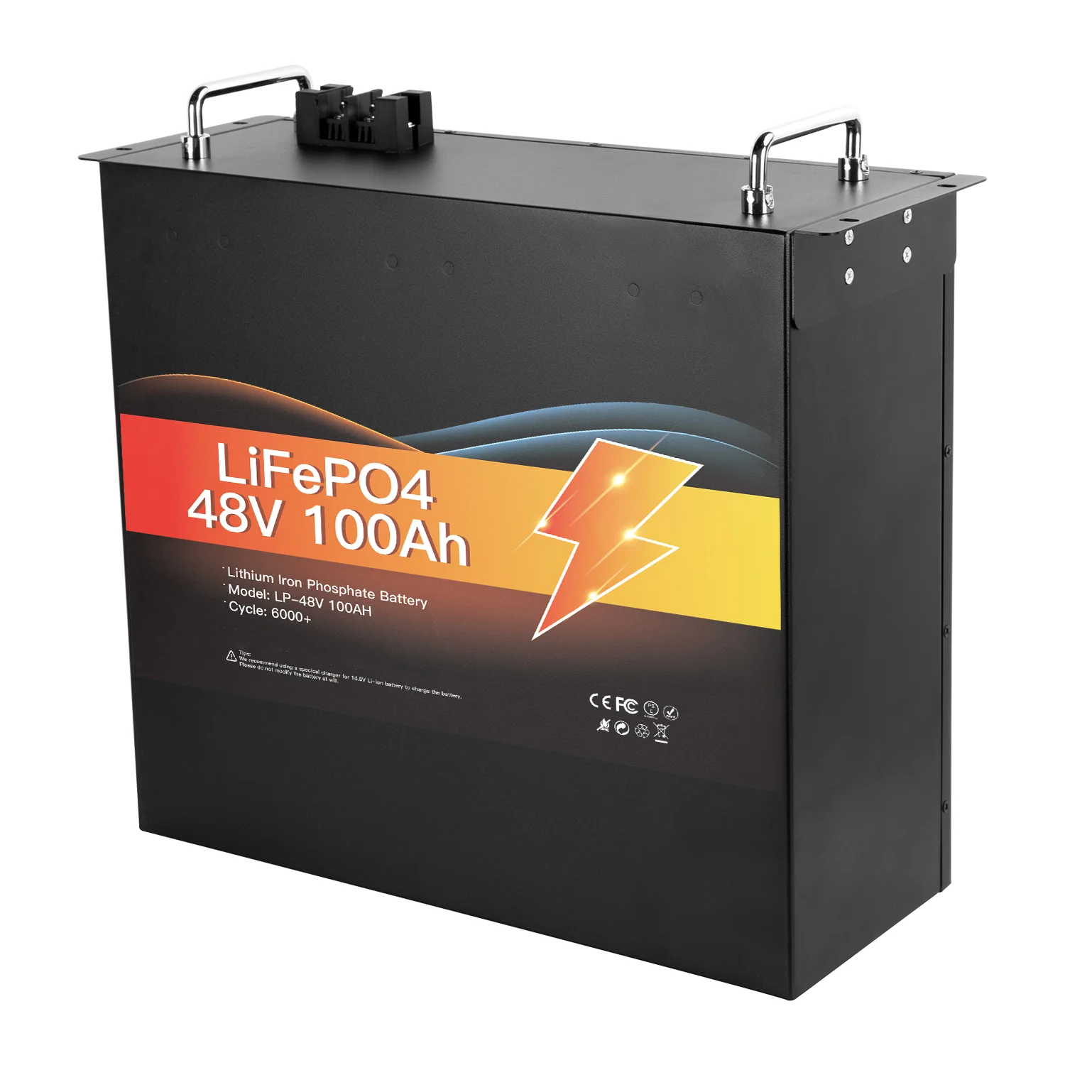 48V 100Ah LiFePO4 Lithium-Ion Energy Storage Battery Pack for Solar Systems Avepower