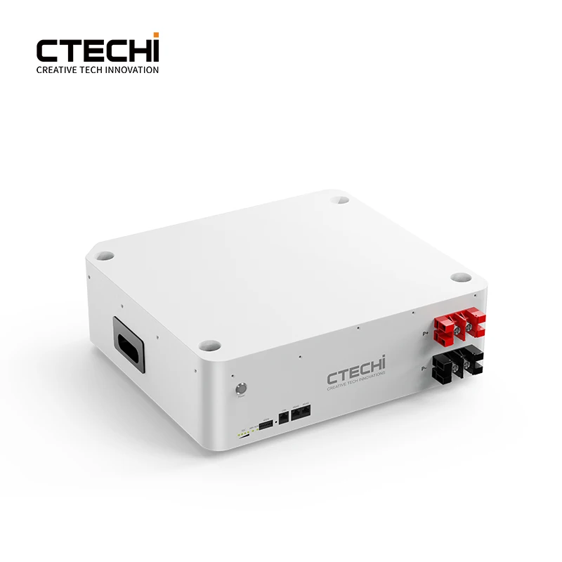 CTECHi LiFePO4 Stackable Lithium Batteries with BMS for 10-30kW Home Energy Storage in 48V/51.2V, 100-1000Ah