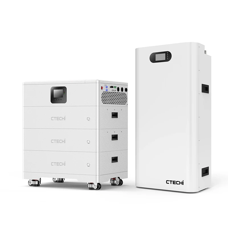 CTECHi 5-10KW Grade A Home Solar Energy Storage  LiFePo4 Battery Pack with BMS with Inverter Hybrid Off Grid Power Supply