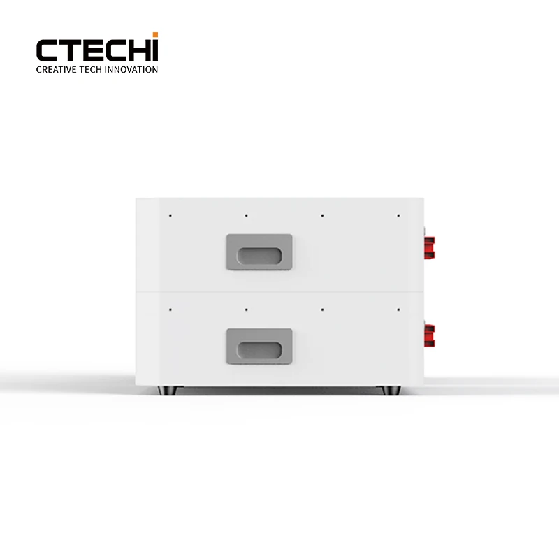 CTECHi LiFePO4 Stackable Lithium Batteries with BMS for 10-30kW Home Energy Storage in 48V/51.2V, 100-1000Ah