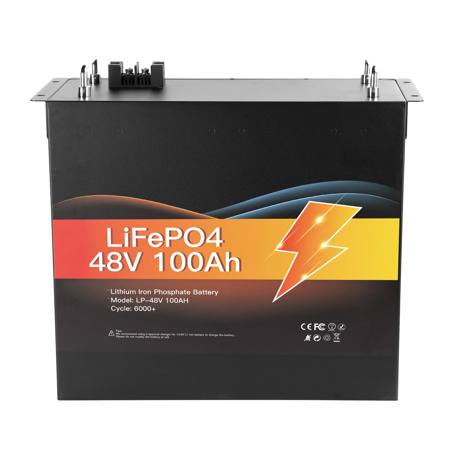 48V 100Ah LiFePO4 Lithium-Ion Energy Storage Battery Pack for Solar Systems Avepower