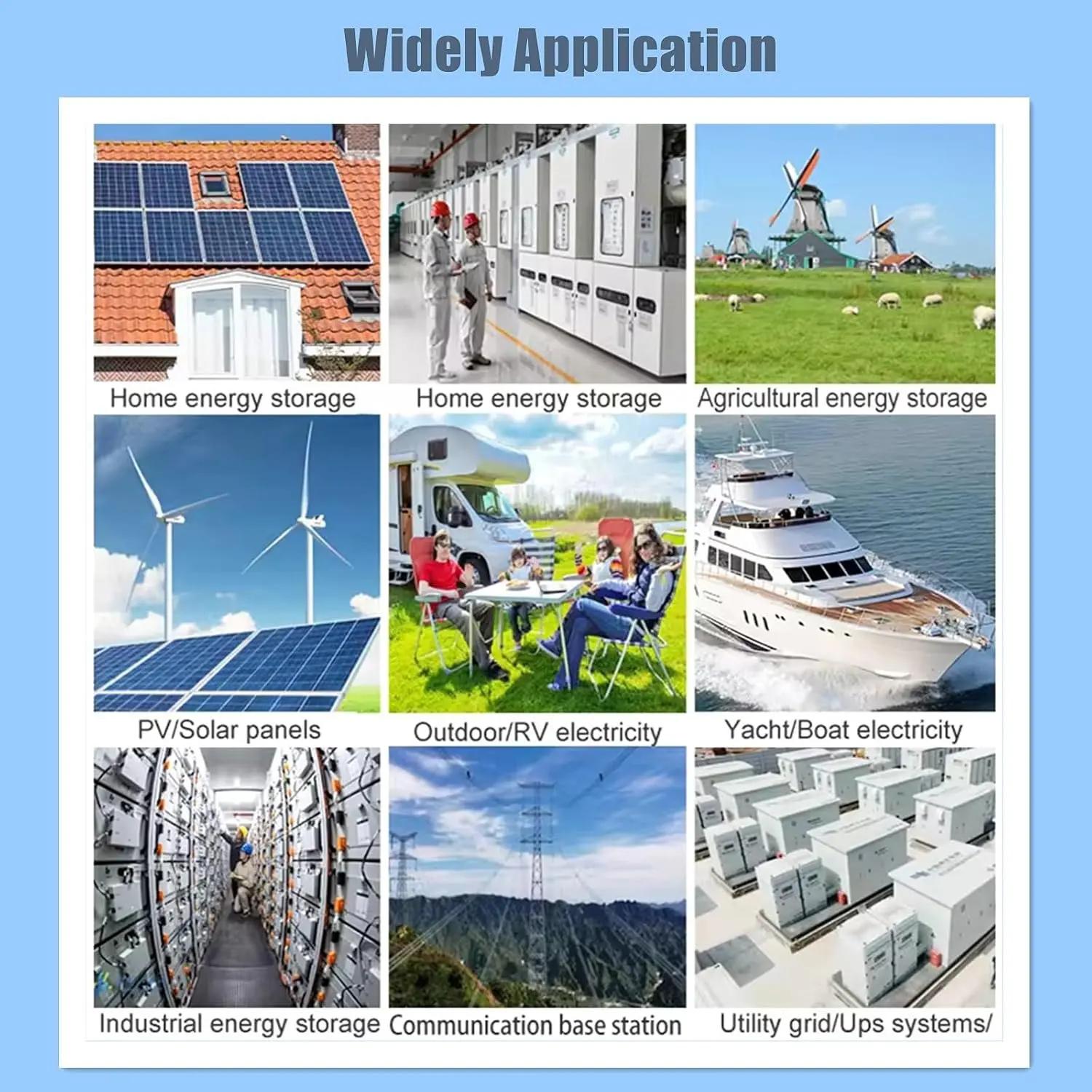 CTECHi 48v 15kWh Home Energy Storage  Battery with APP Control 314Ah LiFePO4 Cell 8-10kw Energy Storage System for Residential