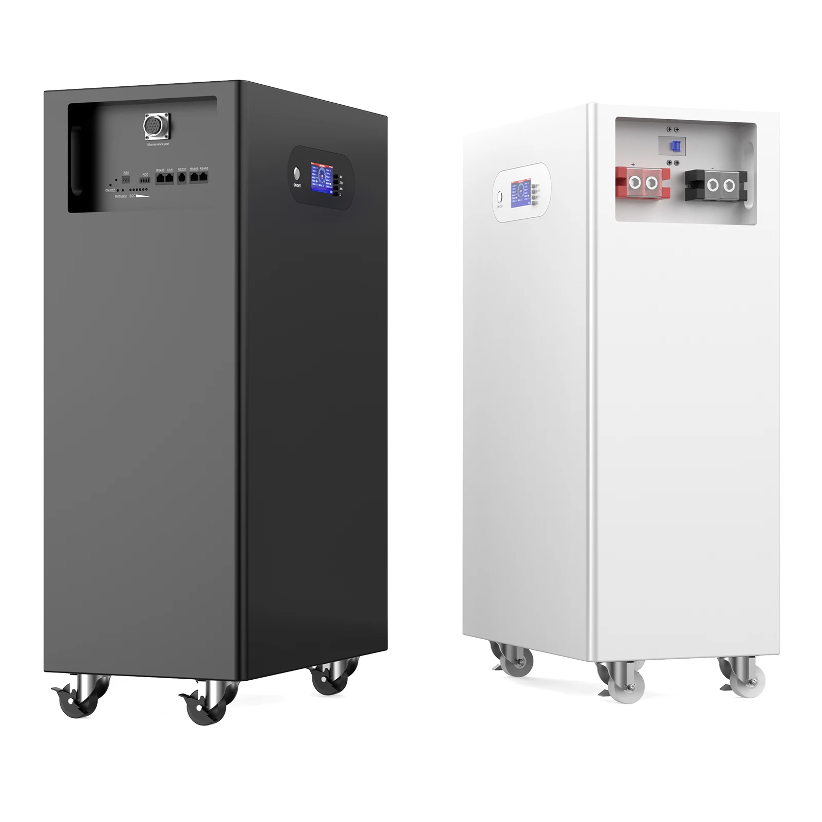 Avepower 51.2V LiFePO4 Solar Lithium Battery Pack Powering 14KWh Home Solar Energy System