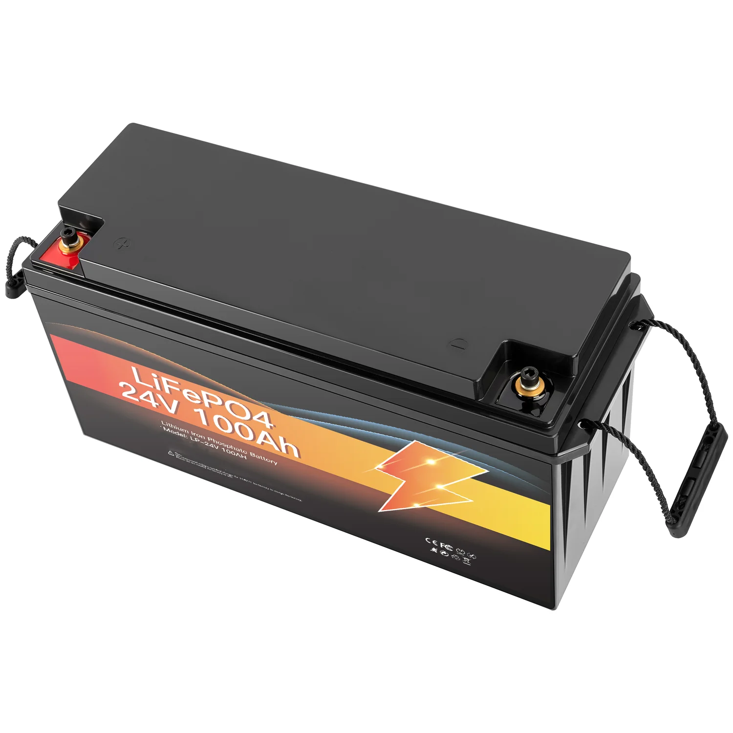 Avepower IP64 24V Lifepo4 Lithium Ion Battery Pack Rack-mounted 100Ah Solar Home Energy Storage Battery