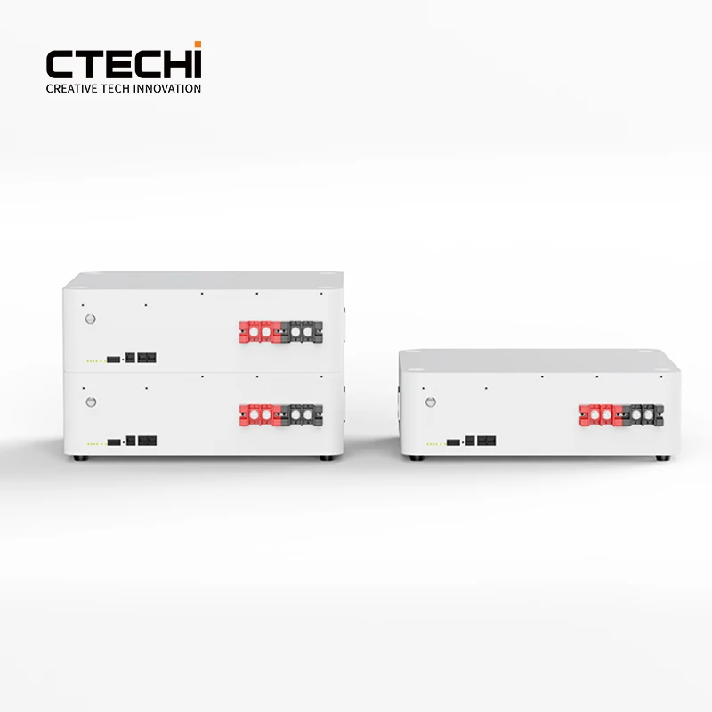 CTECHi LiFePO4 Stackable Lithium Batteries with BMS for 10-30kW Home Energy Storage in 48V/51.2V, 100-1000Ah