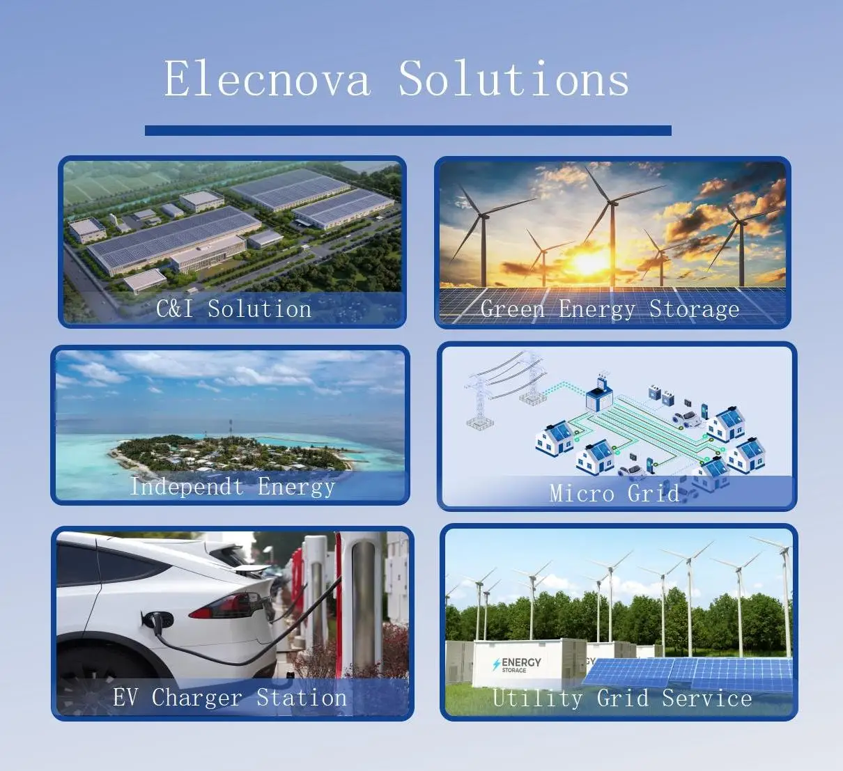 Elecnova 100kW Industrial  Solar Energy Storage Syatem - MPPT  Hybrid Inverter Liquid Cooling