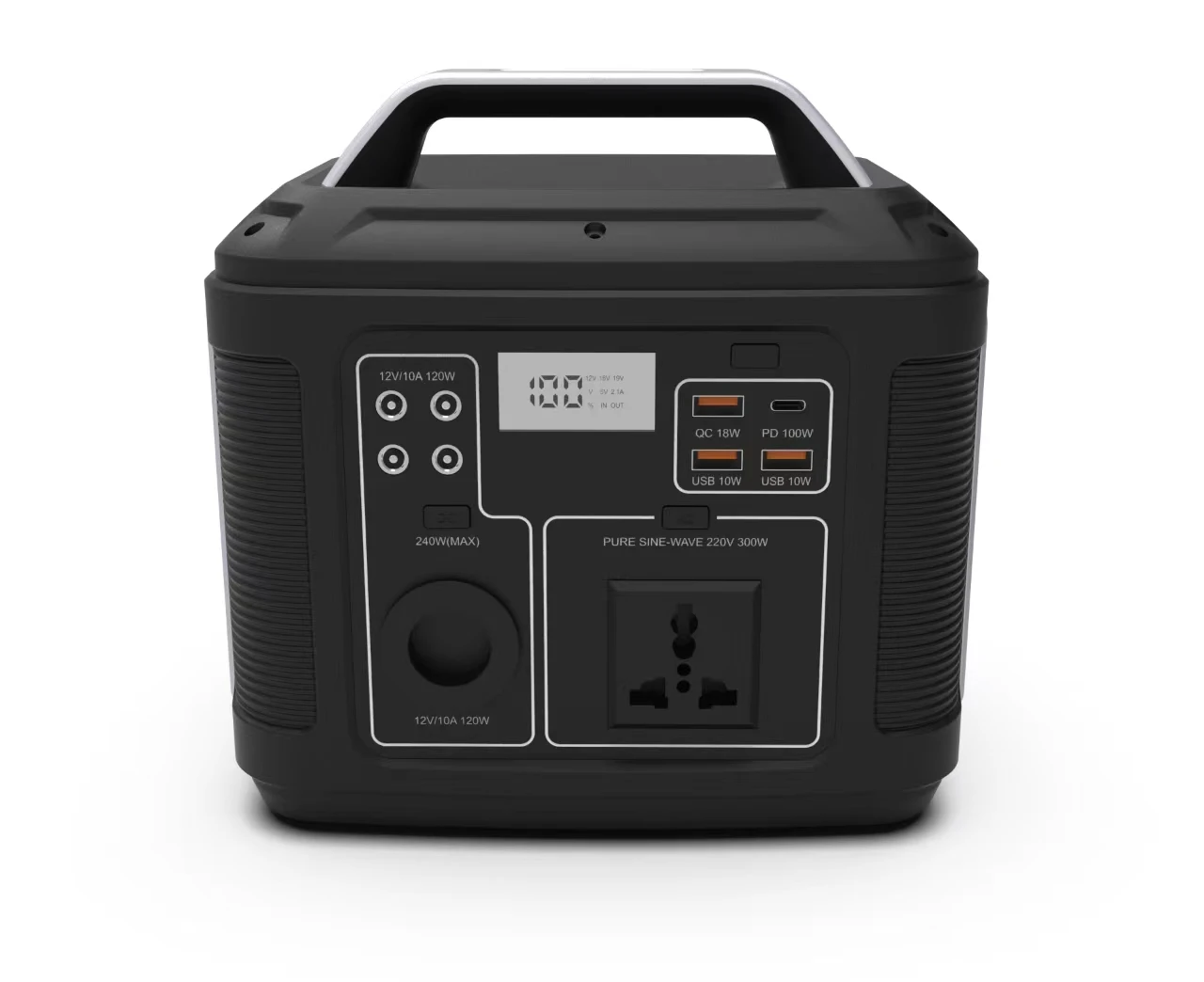 Elecnova Modular Mobile Solar Power Grid 3000w Solar Generator Hydrogen Fuel Cell Portable Energy Storage