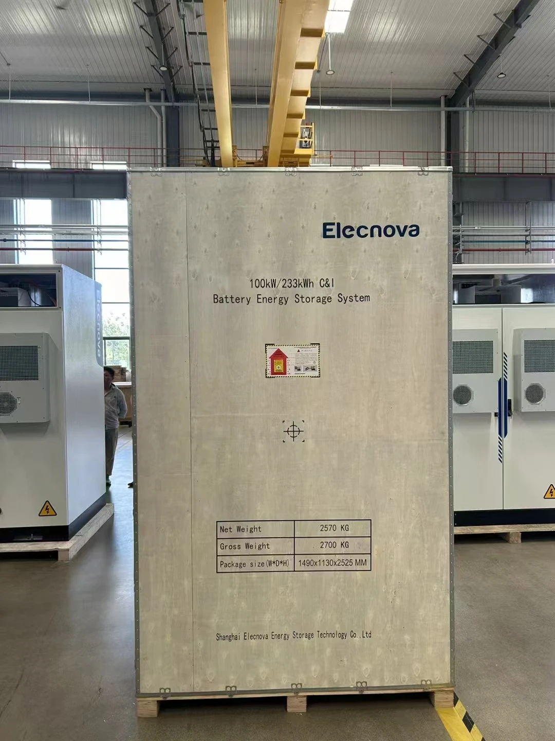 Elecnova 200kW Hybrid Inverter Energy Storage System with Solar Power Conversion System