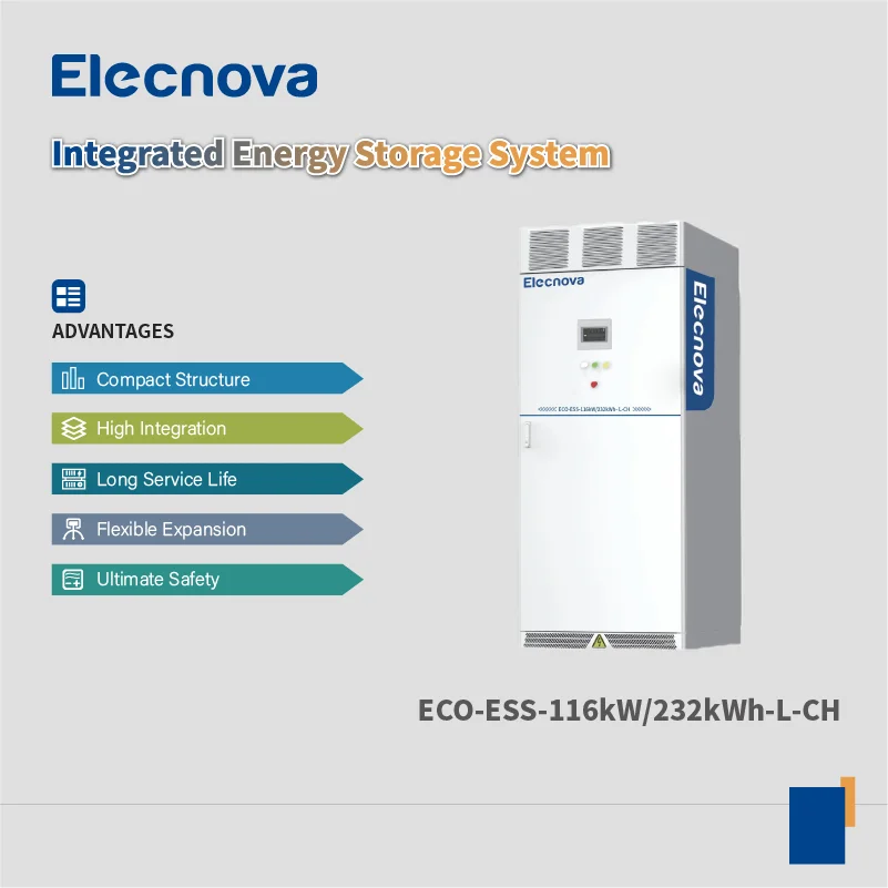 Elecnova 232kWh Industrial Commercial  BESS - Hybrid Solar Battery Storage System