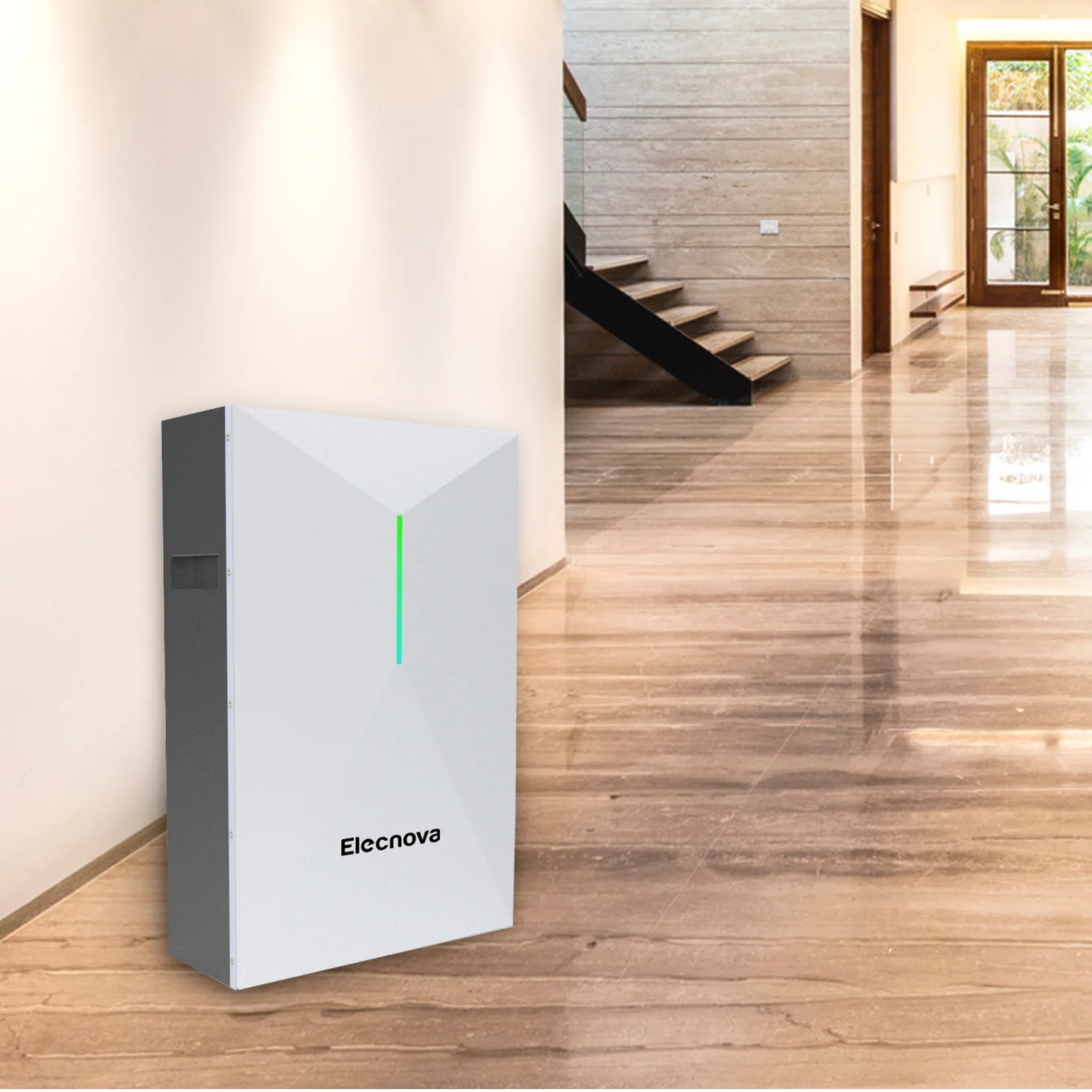 Elecnova 5KWH LiFePO4 Battery - 51.2V 100AH Solar Energy Storage with Inverter Home Energy storage