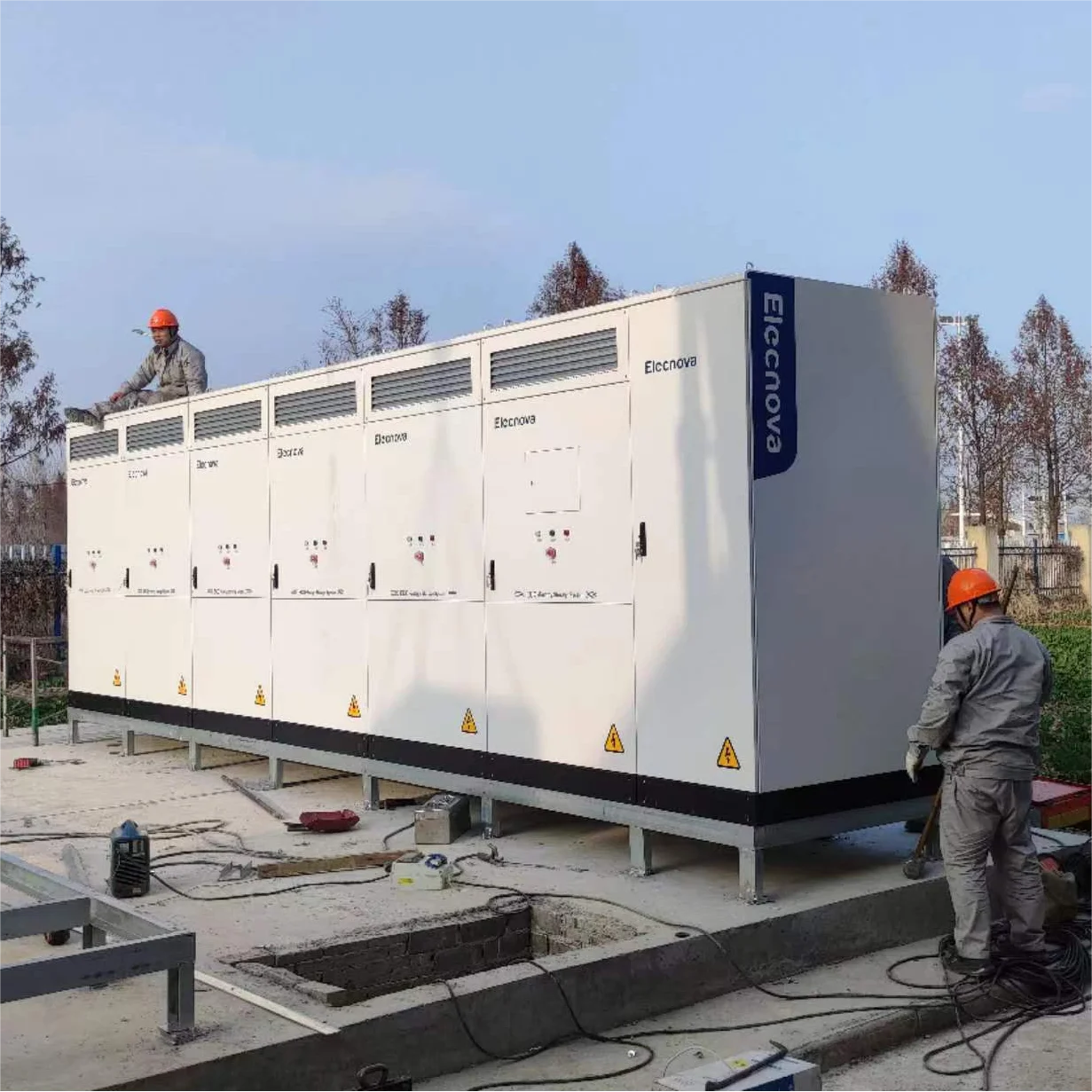 Elecnova 50-600kW Renewable Energy Storage System - LiFePO4 BESS for Commercial Industrial