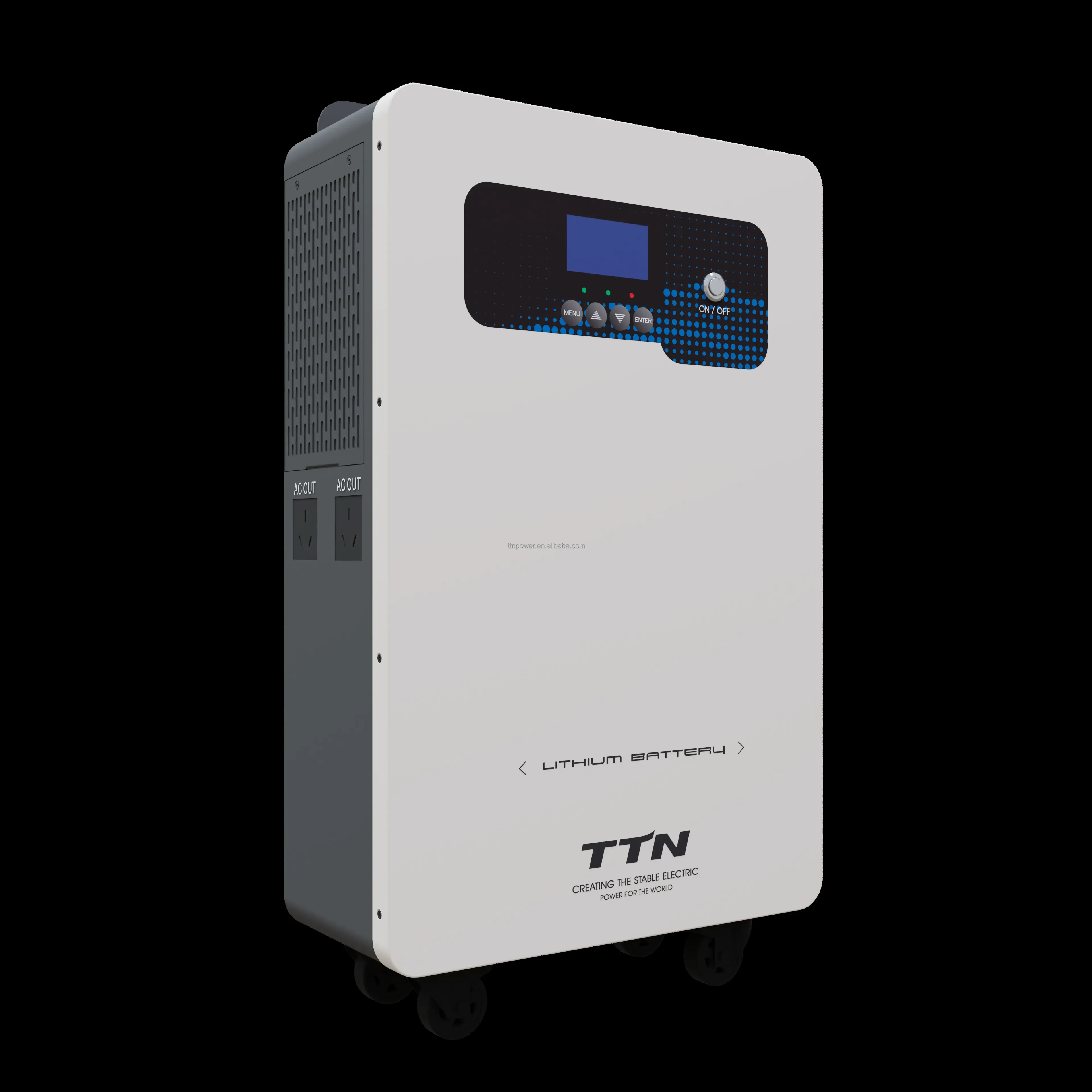 All-in-One Solar Battery System IP65 Integrated Lithium Home Energy Storage TTN
