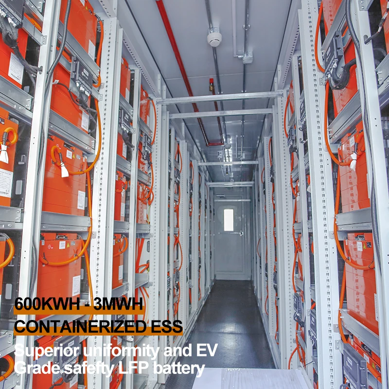 Containerized Outdoor Battery Energy Storage System- 20ft/40ft Solar Energy Storage (1-10MWh) TTN