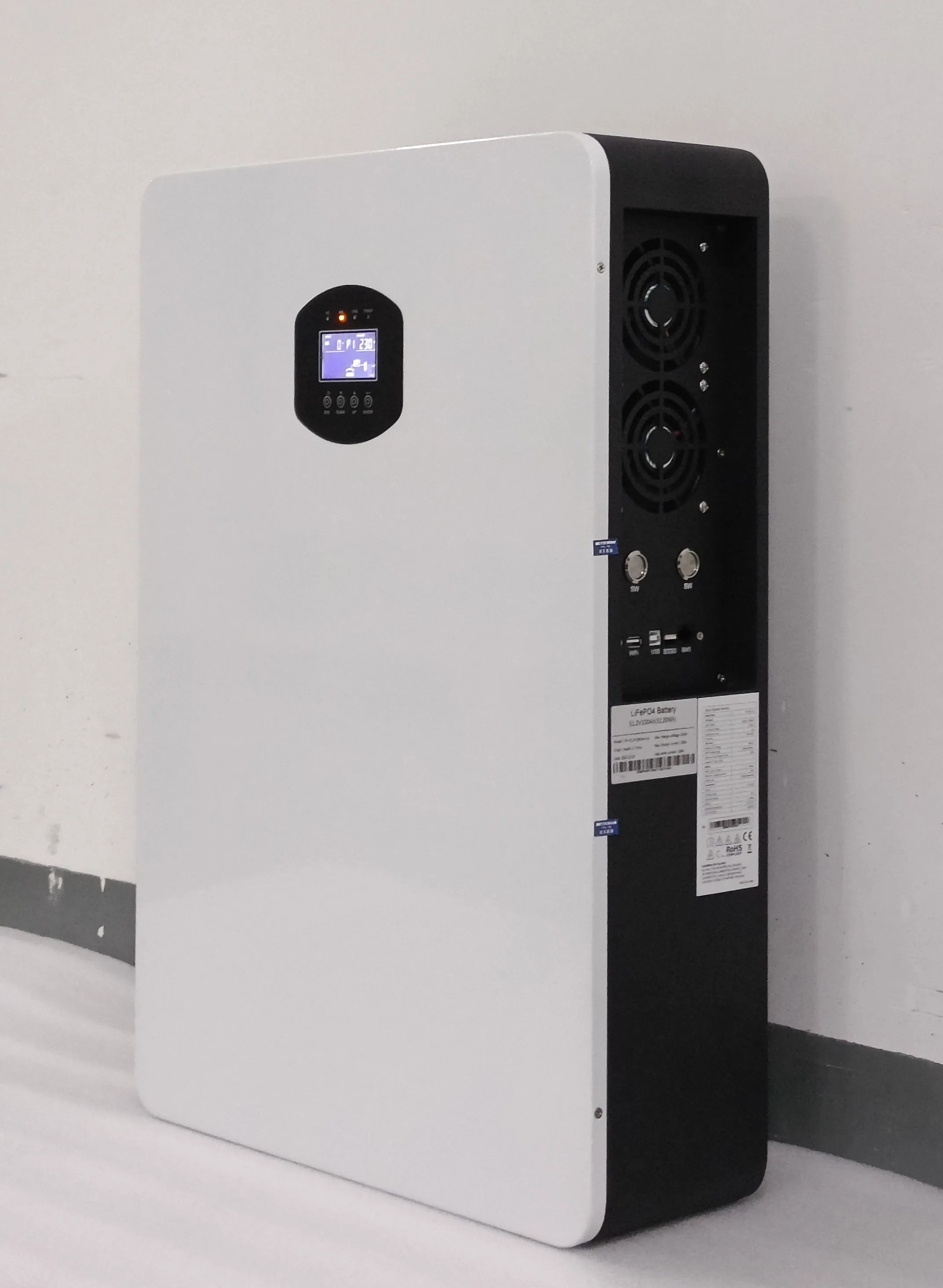 All-in-One Solar HESS - 3kW/5kW/10kW Mobile Lithium Battery System with Inverter TTN