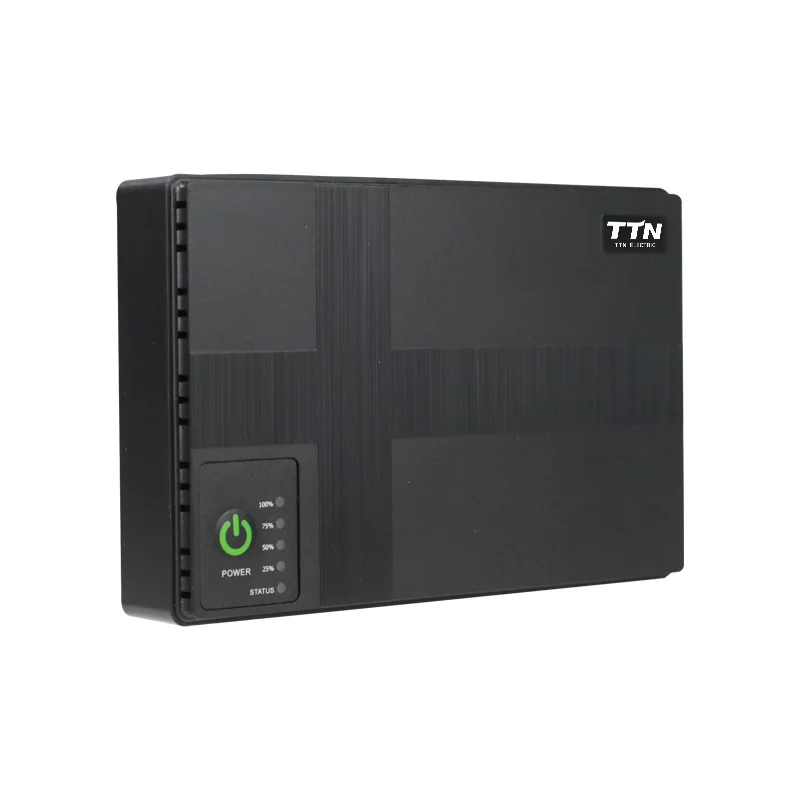 Mini UPS for WiFi Router - 5V-24V DC Uninterrupted Power Supply TTN