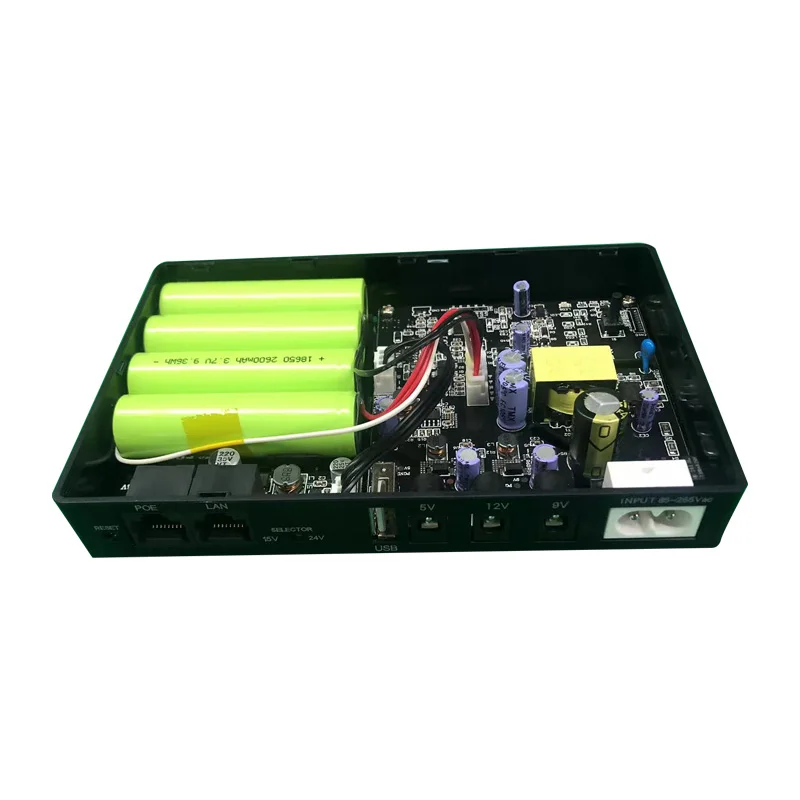 Mini UPS for WiFi Router - 5V-24V DC Uninterrupted Power Supply TTN